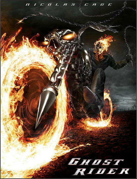 Призрачный гонщик / Ghost Rider (2007) WEB-DLRip-AVC от ExKinoRay | D | Open Matte | Theatrical Cut