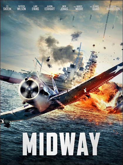 Мидуэй / Midway (2019) WEB-DLRip-AVC от ExKinoRay | D | Open Matte