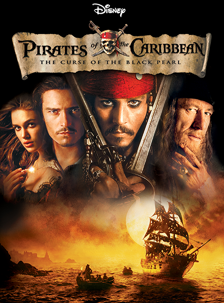 Пираты Карибского моря: Проклятие Черной жемчужины / Pirates of the Caribbean: The Curse of the Black Pearl (2003) WEB-DLRip-AVC от ExKinoRay | D | Open Matte